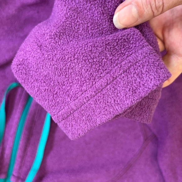 The North Face Women’s Small Purple Fleece Hoodie Jacket Full Zip Hooded - Picture 7 of 12